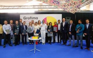 At the Anniversary 40. International Fair of Graphic, Paper and Creative Industry Grafima, the most successful exhibitors were awarded the traditional recognitions and awards