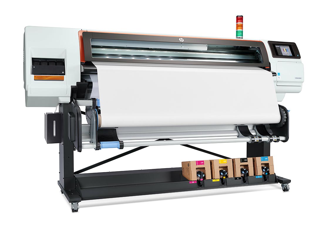 HP Stitch 500 textile printer, the first dye-sub printer to use thermal inkjet technology