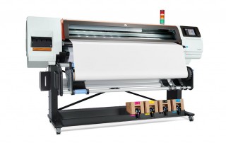HP Stitch 500 textile printer, the first dye-sub printer to use thermal inkjet technology