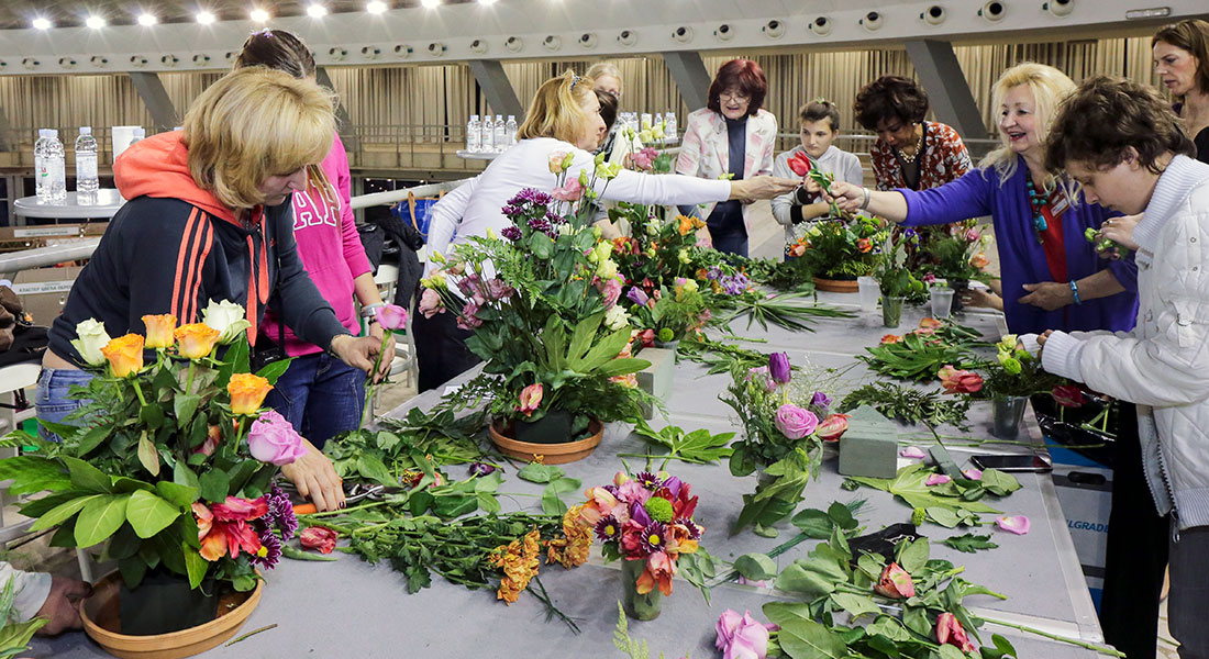 Competition in Making Floral Arrangements