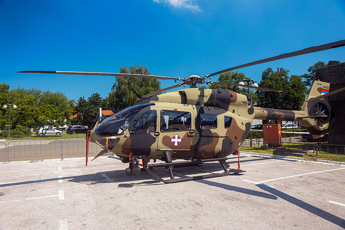 U Srbiju stigao prvi od devet Erbasovih H145M helikoptera