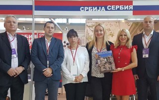 The Delegation of the City of Belgrade and Belgrade Book Fair presented at 31st Moscow International Book Fair the forthcoming Belgrade Book Fair