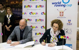 Potpisivanje Protokola o saradnji između Turističke organizacije Srbije i Veslačkog saveza Srbije